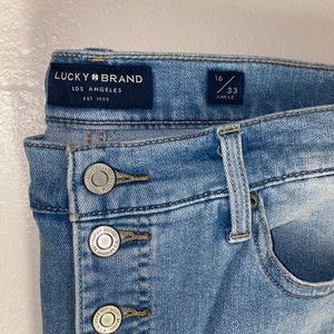 NWT Lucky Brand “Bridgette” High Rise Skinny Jean 16/33 Ankle